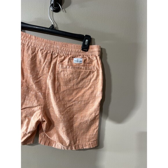 Vineyard Vines Shorts Mens Small Orange Light Cotton Waist Drawstring - Picture 11 of 12